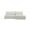 ECKSOFA Ripley mit Schlaffunktion, Wei� - Weiß, Textil (223/150cm) - Fedve
