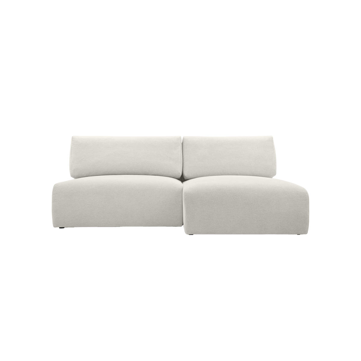 ECKSOFA Ripley mit Schlaffunktion, Wei� - Weiß, Textil (223/150cm) - Fedve