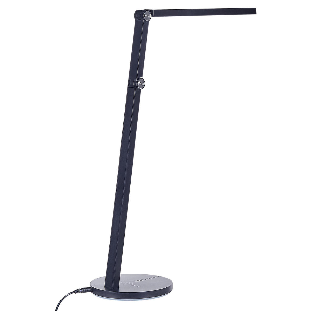 SCHREIBTISCHLAMPE Dorado 17/32/48 cm - Schwarz, Kunststoff (17/32/48cm) - Beliani