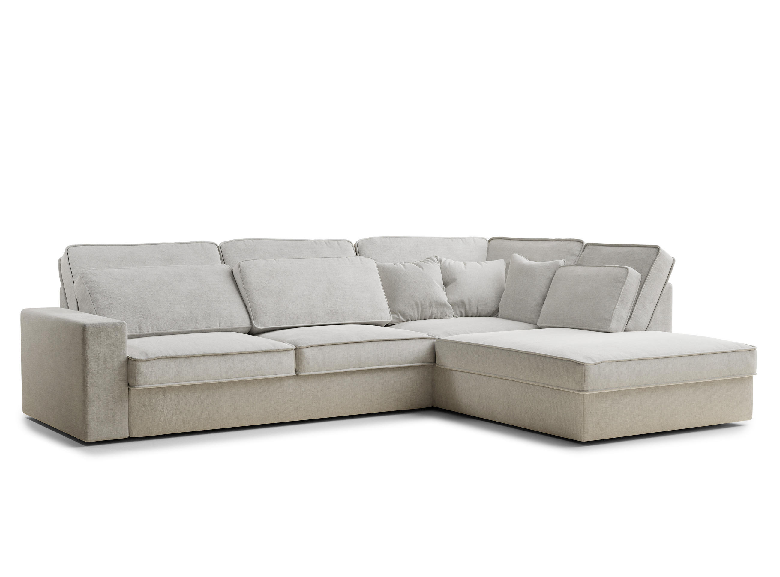 Maison de Reve Ecksofa Greige 311x225 cm