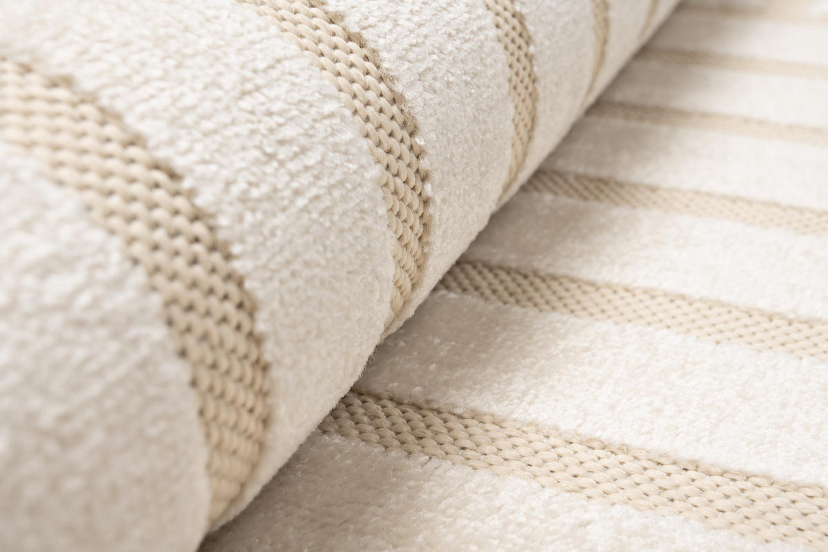 TEPPICH PATIO Creme 140/200 cm - Creme, Kunststoff (140/200cm) - Tapiso