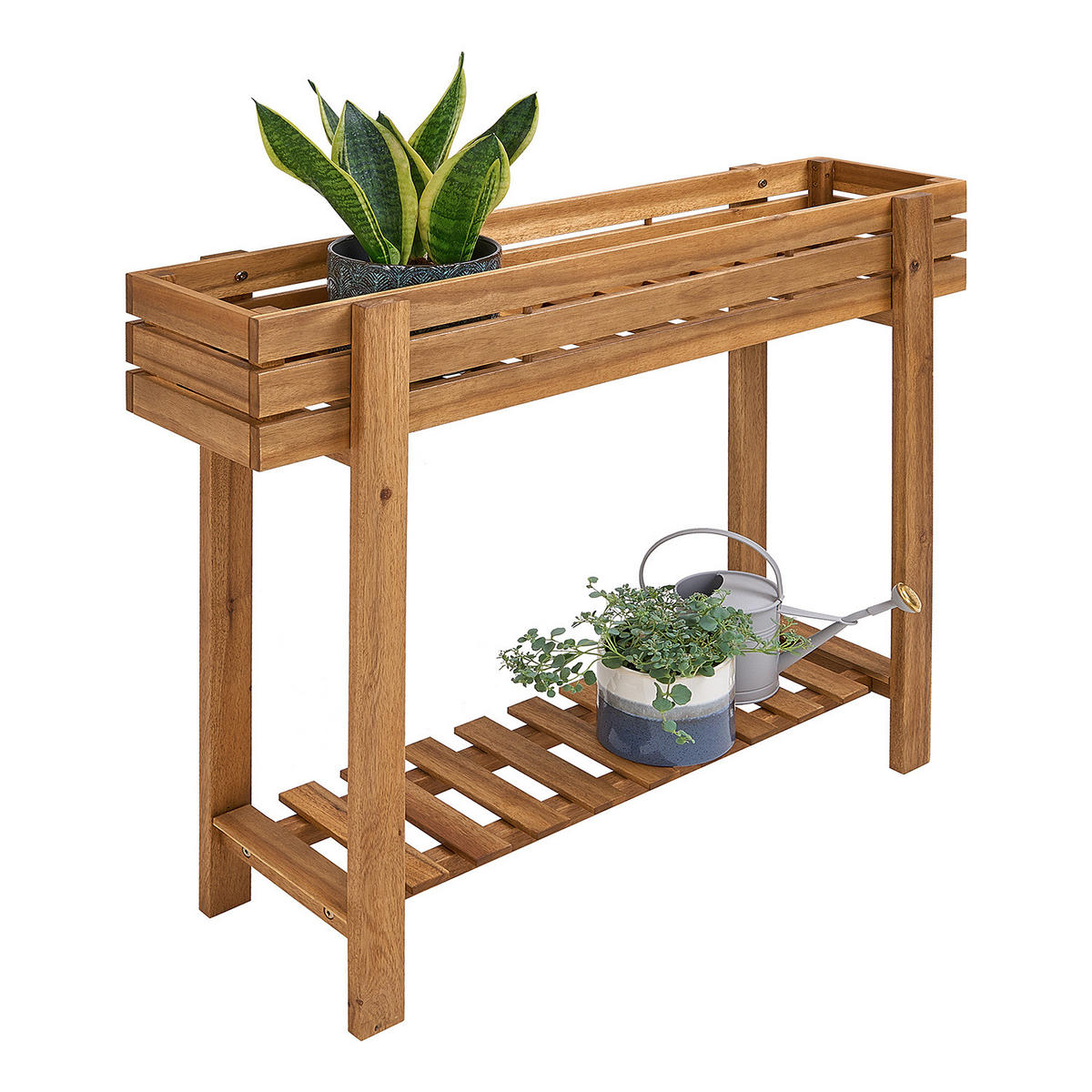 PFLANZKASTEN New Gardening - Braun, Holz (25/90/85cm) - BUTLERS