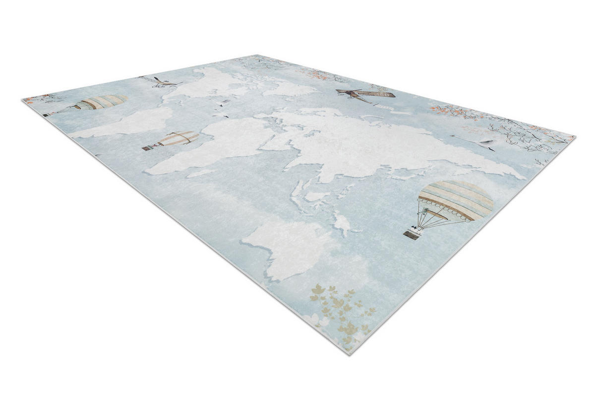 TEPPICH Bambino 120/170 cm - Blau, Textil (120/170cm) - rugsX