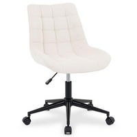 DREHSTUHL VASILO cremeweiß - Creme, Textil (54/80/61cm) - IDIMEX