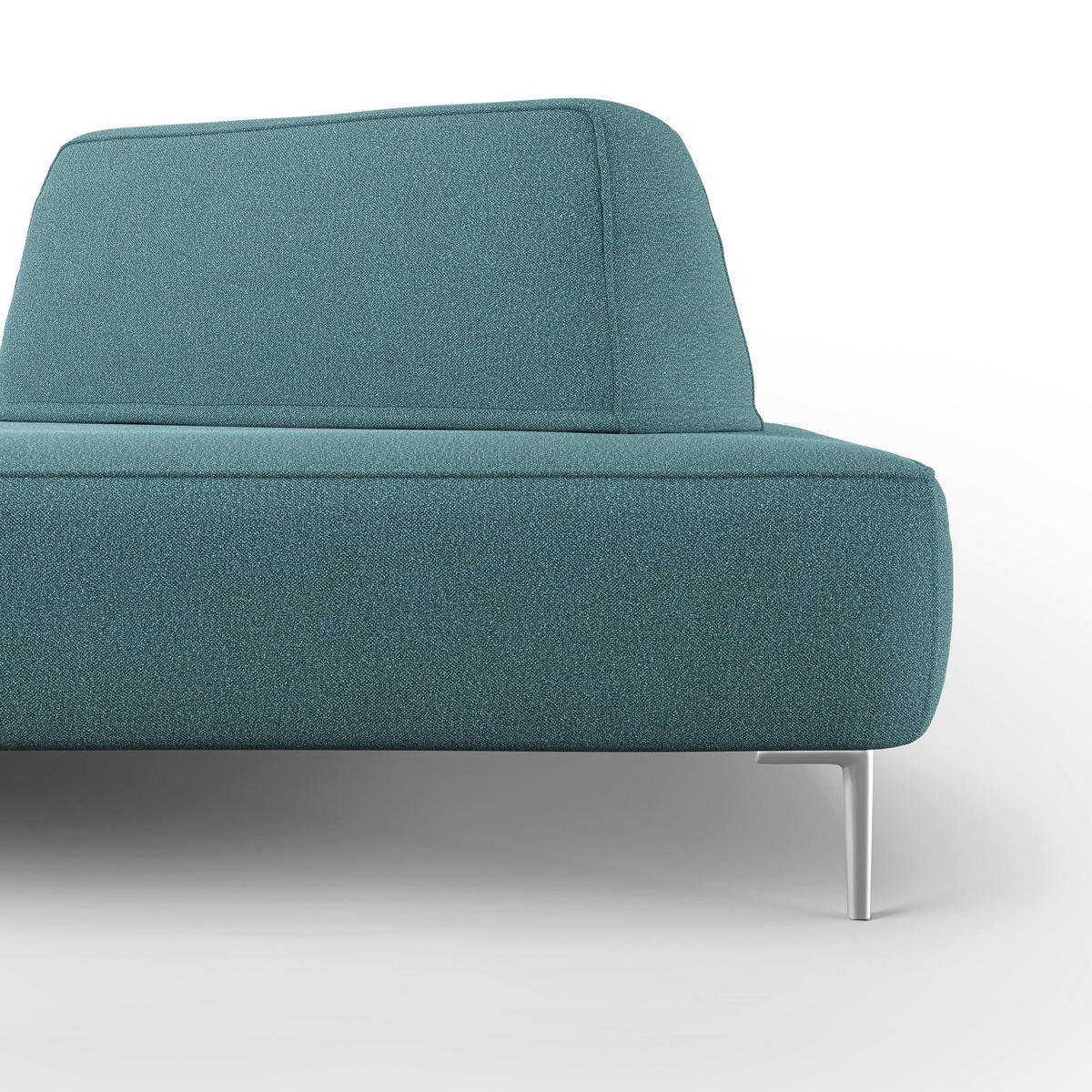 LINEARSOFA Newton - Türkis, Textil (212/42/115cm) - Divani.store