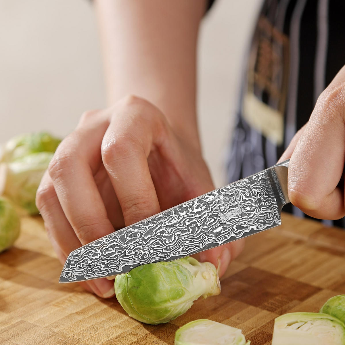 OFFICEMESSER 10 cm - Birkefarben, Holz/Metall (21cm) - Zayiko