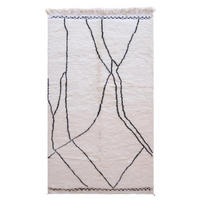 TEPPICH nordafrikanisch elegant 165x 265 cm - Weiß, Naturmaterialien (165/265cm) - AFK Living