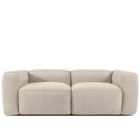 2-SITZER SOFA FUBBO, Cremig - Creme, Holz/Holzwerkstoff (210/73/96cm) - KONSIMO®