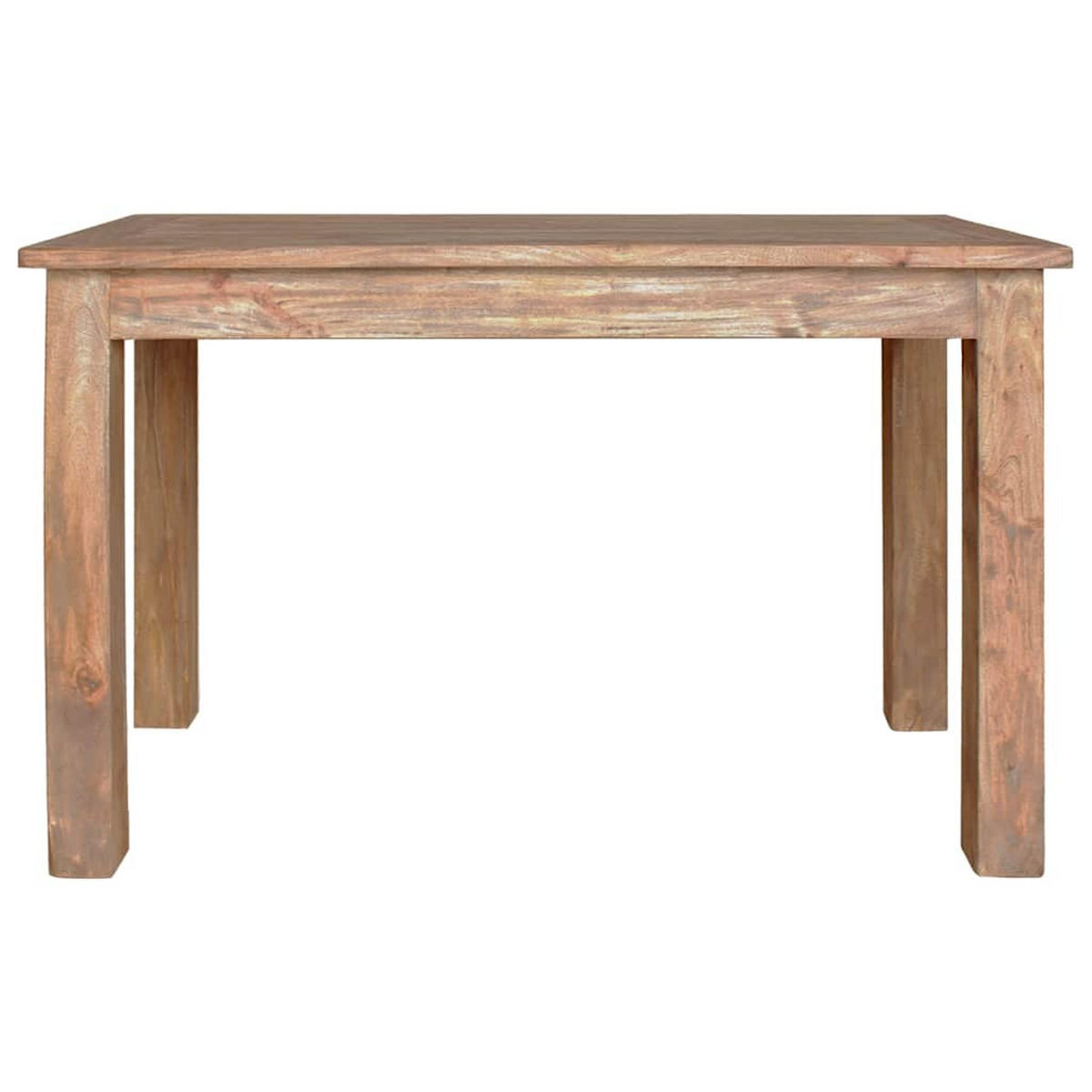 ESSTISCH Massives Mahagoniholz 120/60/77 Cm - Braun, Holzwerkstoff (120/60/77cm) - vidaXL