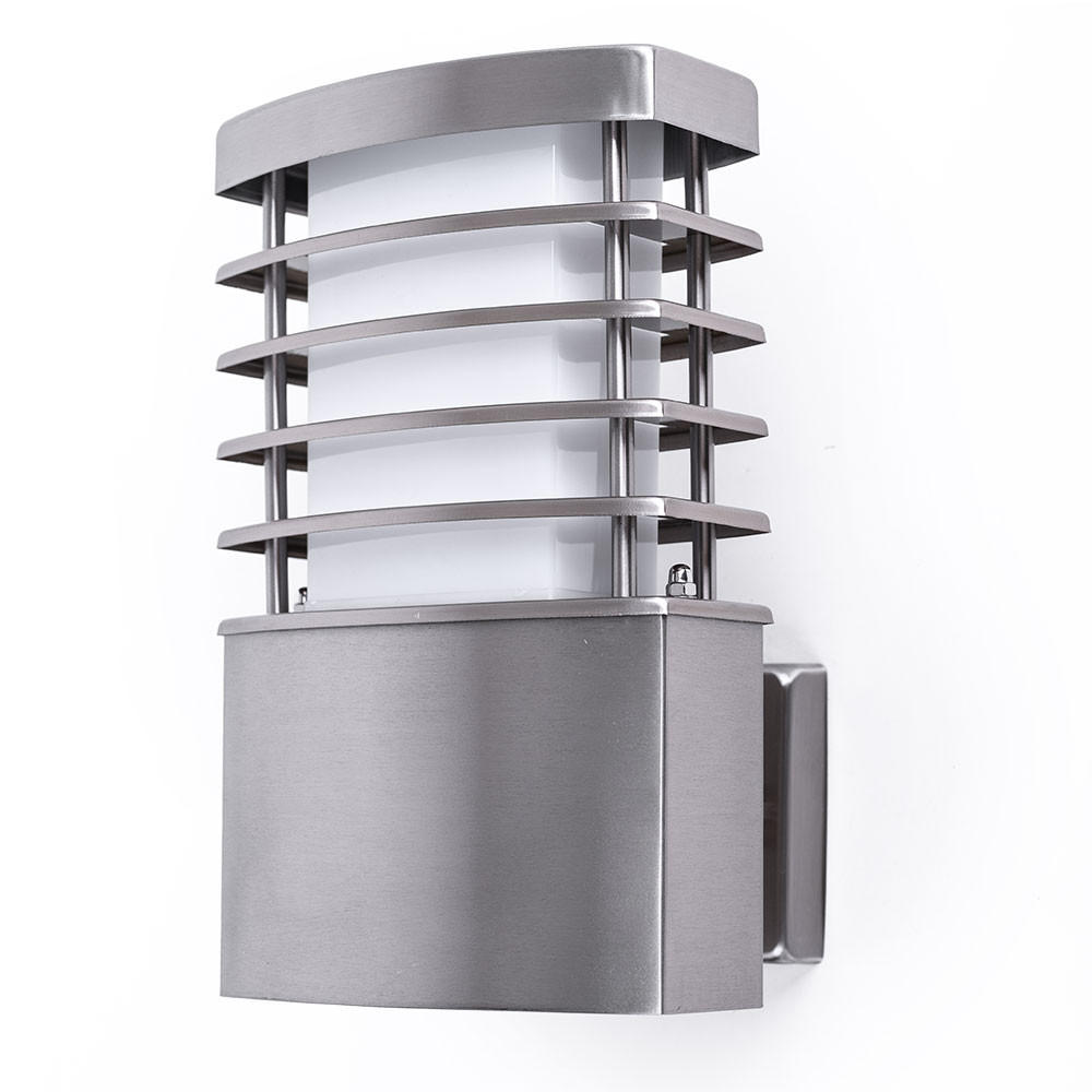LED AUSSENLEUCHTE CHESTA Edelstahl Silber - Silberfarben, Metall (13.4/14.2/23cm) - Wofi