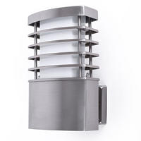 LED AUSSENLEUCHTE CHESTA Edelstahl Silber - Silberfarben, Metall (13.4/14.2/23cm) - Wofi