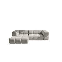 ECKSOFA L-Form Averro, stoff Puente, Beige, Links - Beige, Holz (280/150cm) - Kaiser Möbel