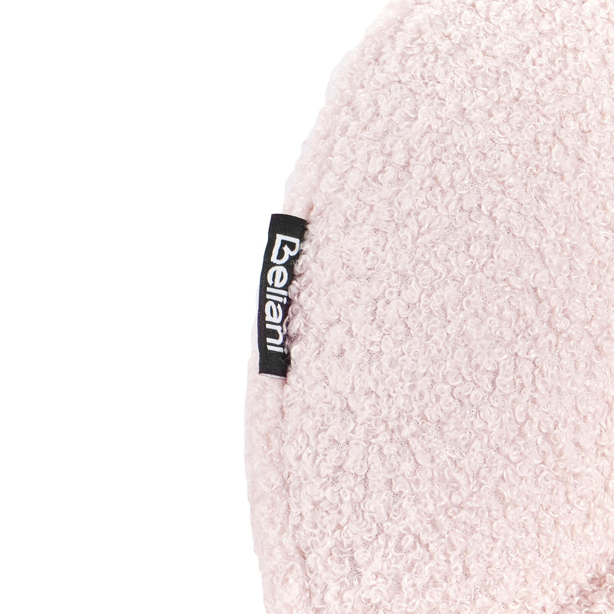 KINDERSESSEL Bouclé Pastellrosa Miland - Pink, Textil (50/55/53cm) - Beliani