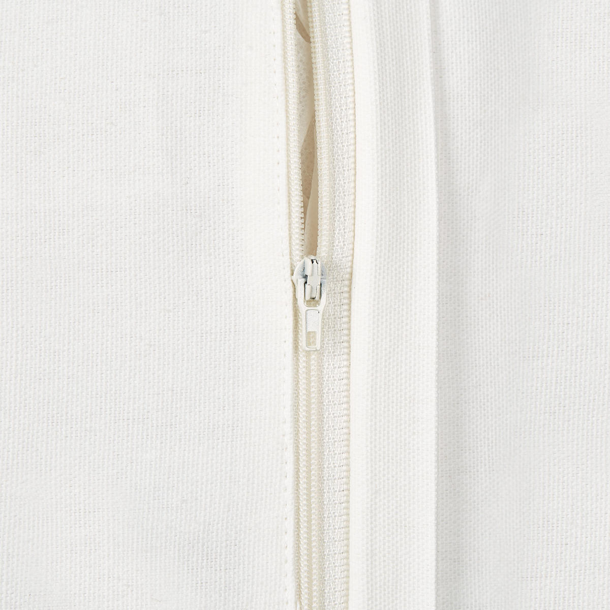 DEKOKISSEN 2er-Set Weiß 45/45 cm Rockweed - Blau/Weiß, Naturmaterialien (45/45cm) - Beliani