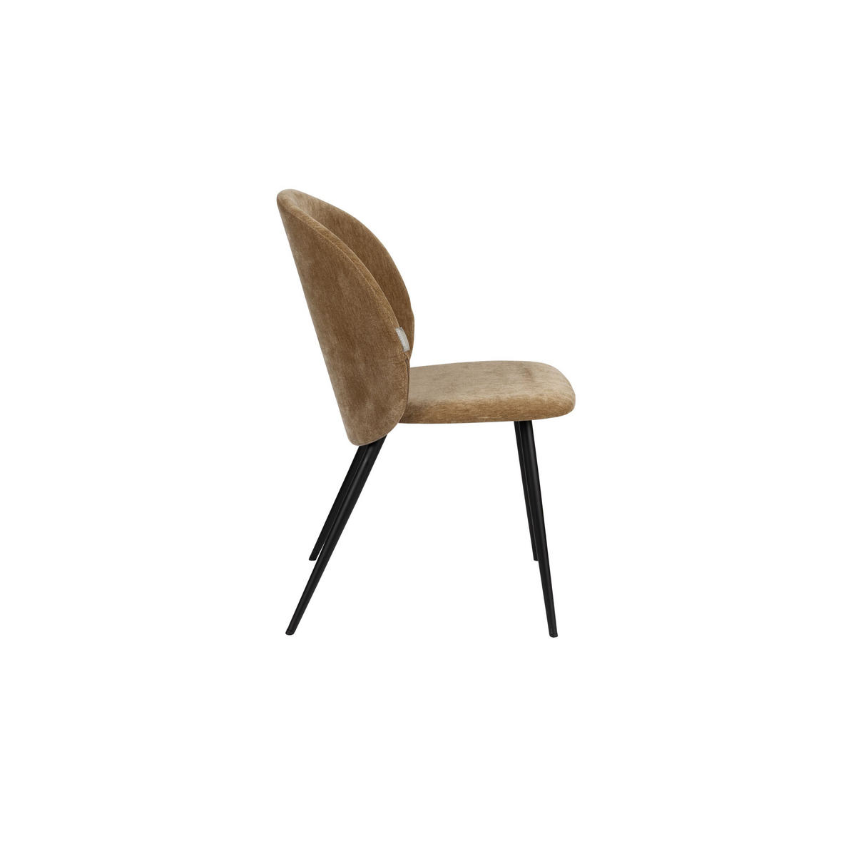 ESSZIMMERSTUHL Cozy Gelb - 2 er Set - Beige/Gelb, Holzwerkstoff (53/82/57cm) - Zuiver