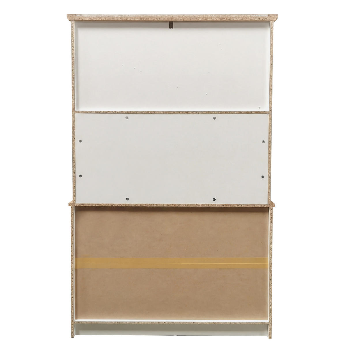 KÜCHENSCHRANK 106x39x176 cm Buffet Stauraum - Naturfarben, Holzwerkstoff (106/176.5/39cm) - Fortuna Lai