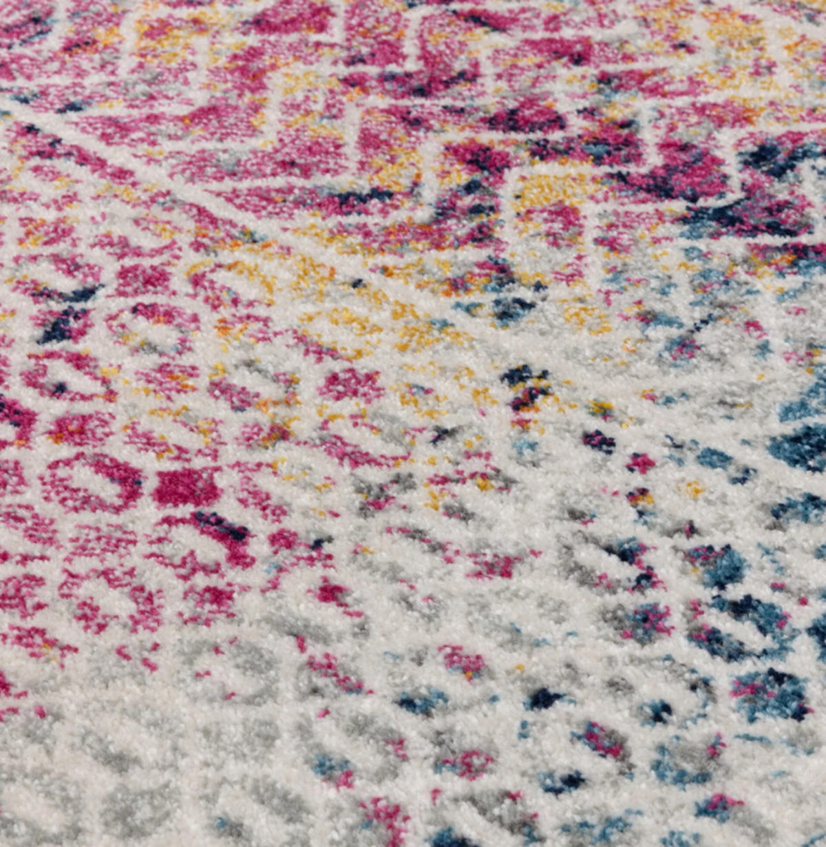 TEPPICH modern Flachgewebe BARLY Rosa 120 x 170 cm - Pink, Textil (120/170cm) - Novatrend