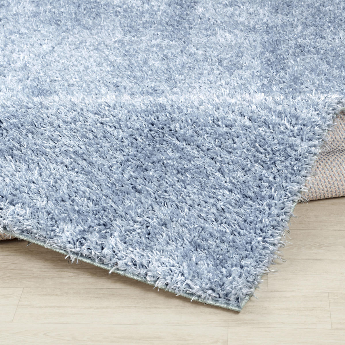 HOCHFLORTEPPICH 120/180 cm Blau - Hellblau, Naturmaterialien/Textil (120/180cm) - LIVABLISS