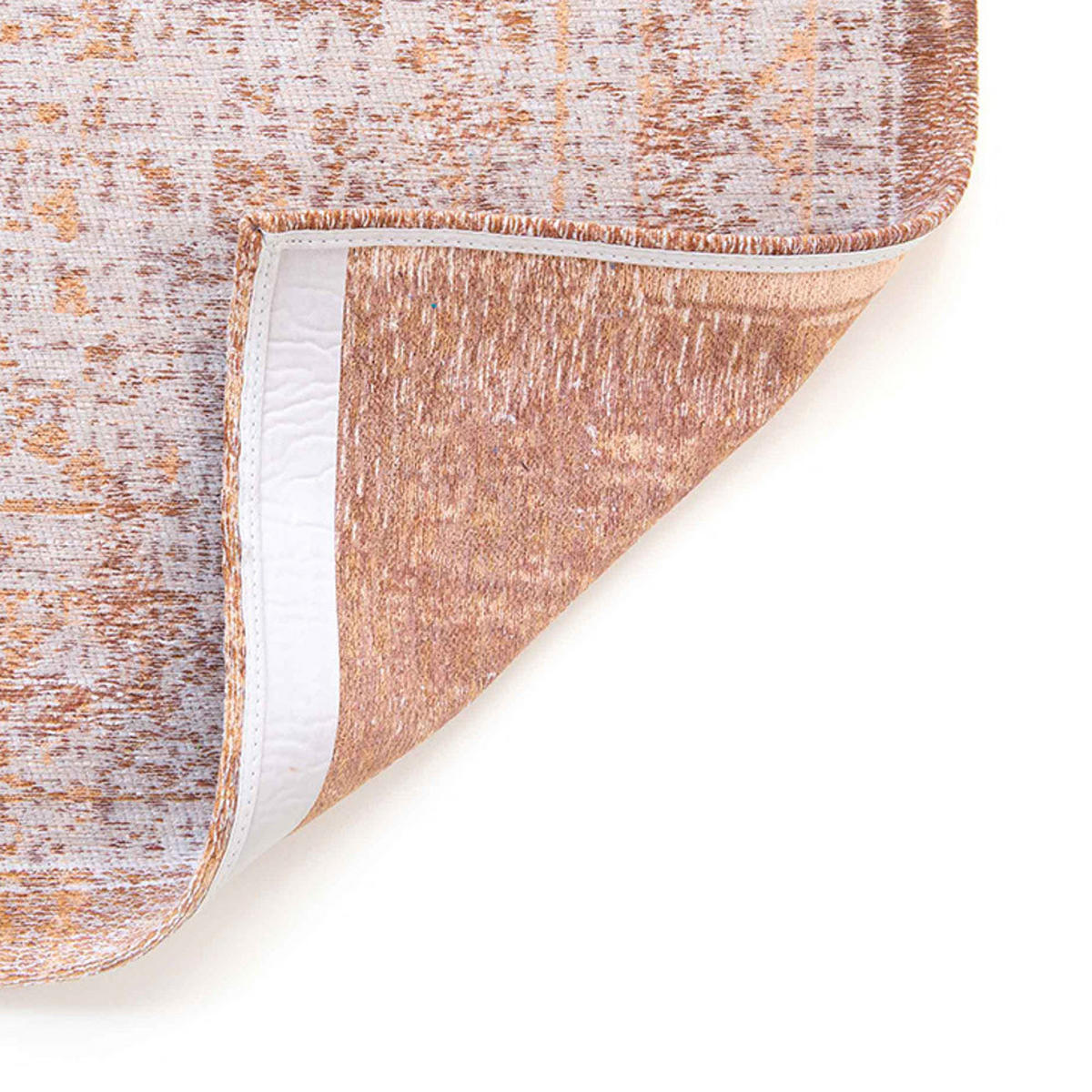 TEPPICH Salmon Fading World Medallion 240/340 cm - Gelb, Kunststoff/Textil (240/340cm) - Louis De Poortere