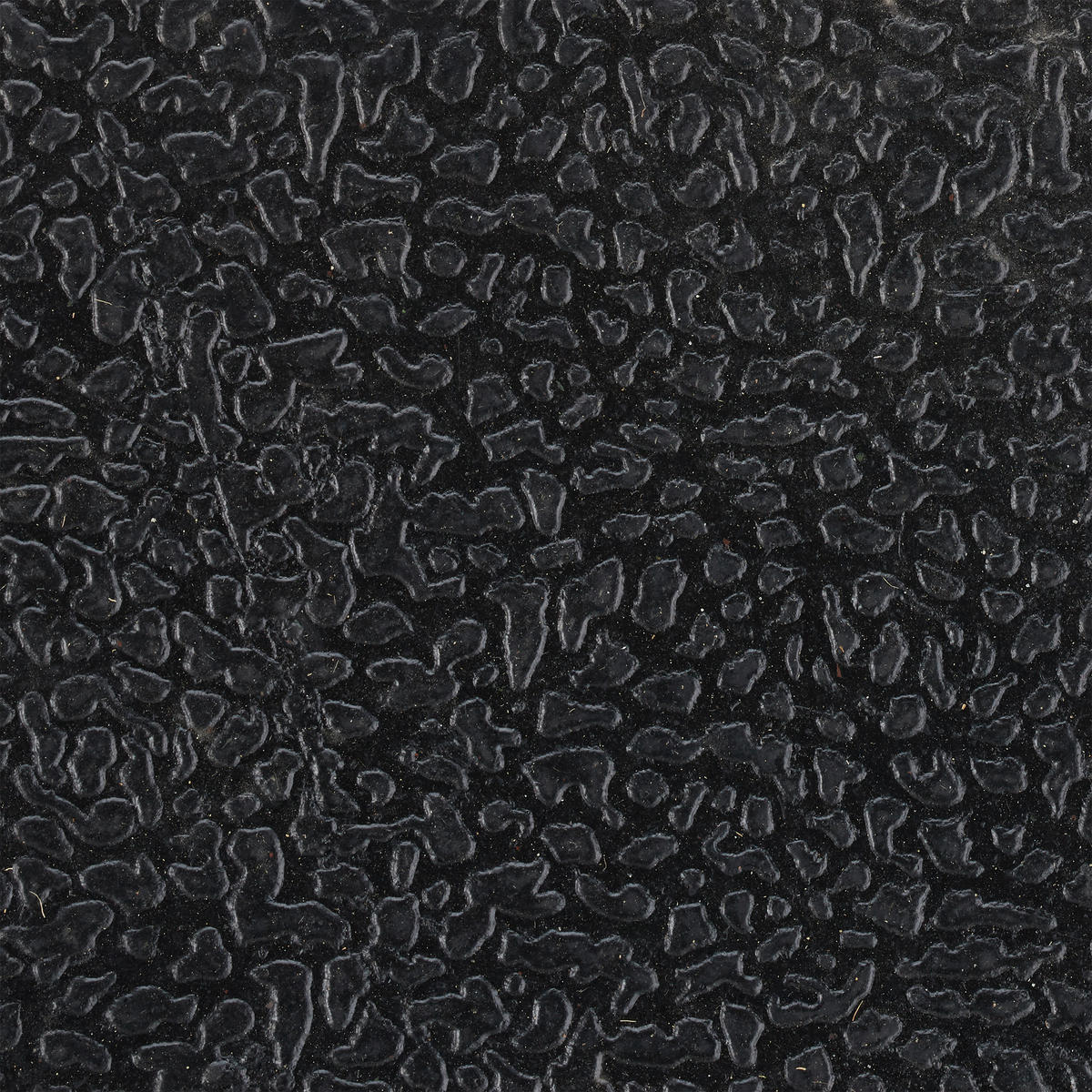FUSSMATTE - Schwarz, Kunststoff (60/40cm) - Relaxdays