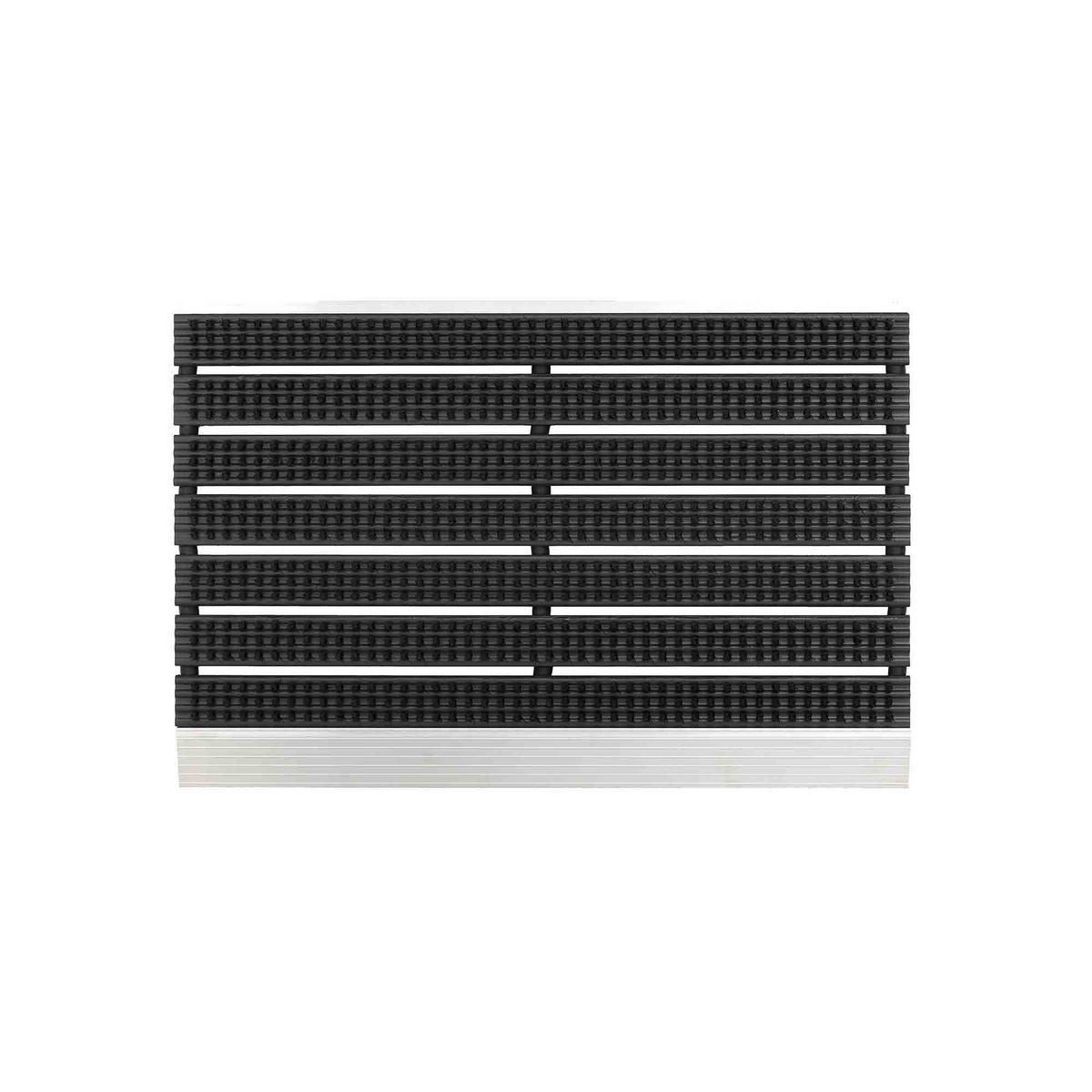 FUSSMATTE INNEN UND AUßEN SUPER BRUSH - Schwarz, Textil (45/75cm) - Astra