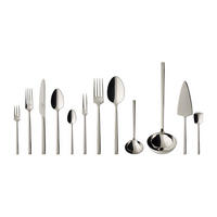 TAFELBESTECK La Classica silber 70er Set - Silberfarben, Metall - Villeroy & Boch