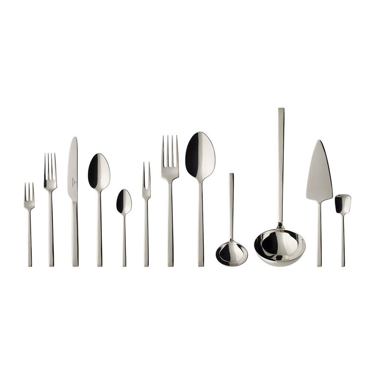 TAFELBESTECK La Classica silber 70er Set - Silberfarben, Metall - Villeroy & Boch