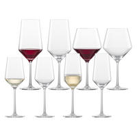 WEIN- UND CHAMPAGNERGLÄSER Pure transparent 8er Set - Transparent, Glas - Zwiesel Glas