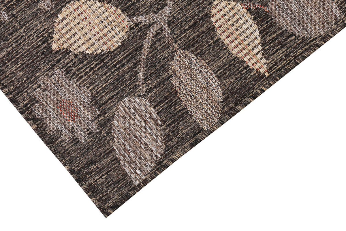 TEPPICH MELISSA DUNKELBRAUN 150/240 cm - Dunkelbraun, Textil (150/240cm) - Tapiso