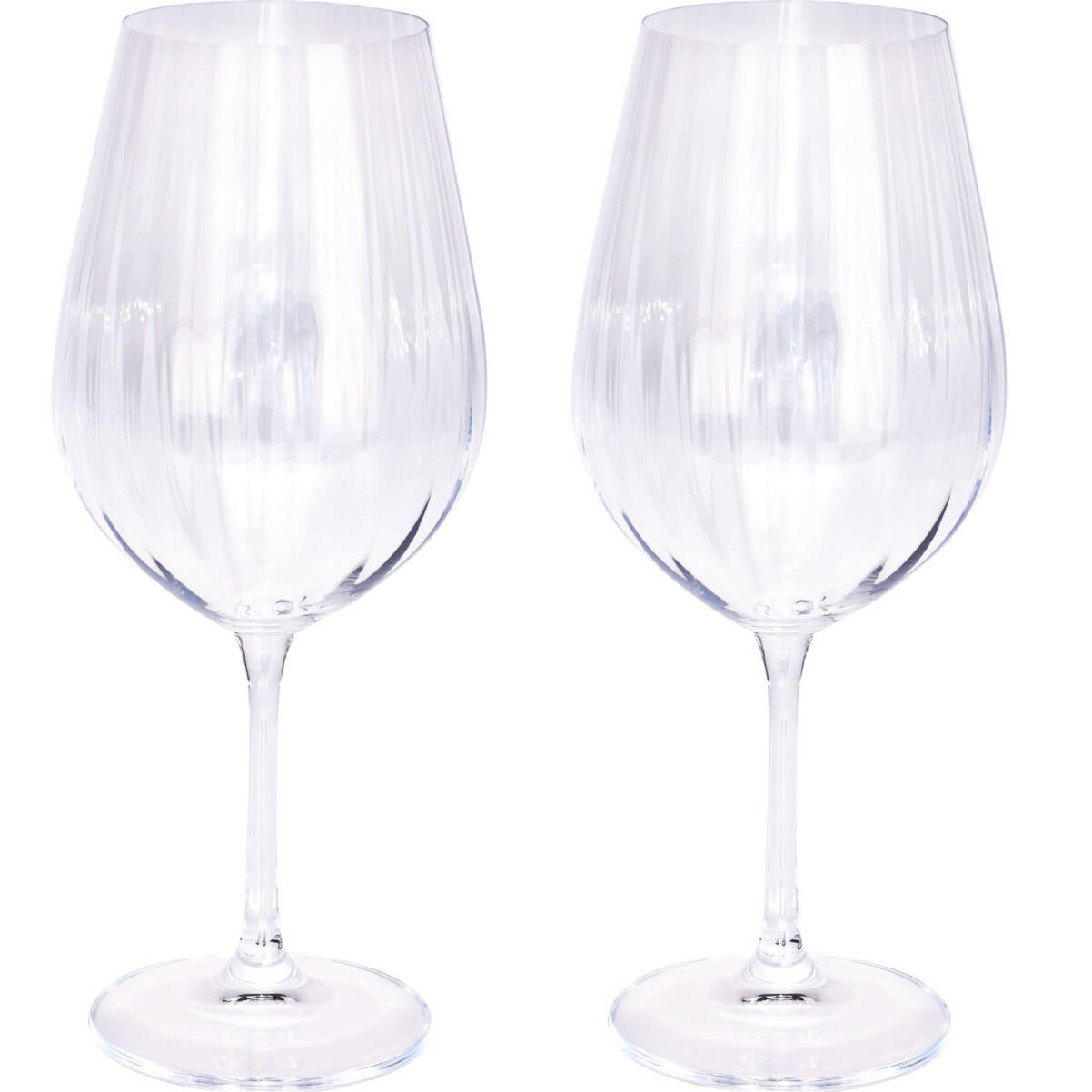 ROTWEINGLÄSER 2er-Set - Transparent, Glas (9L) - Home Styling Collection