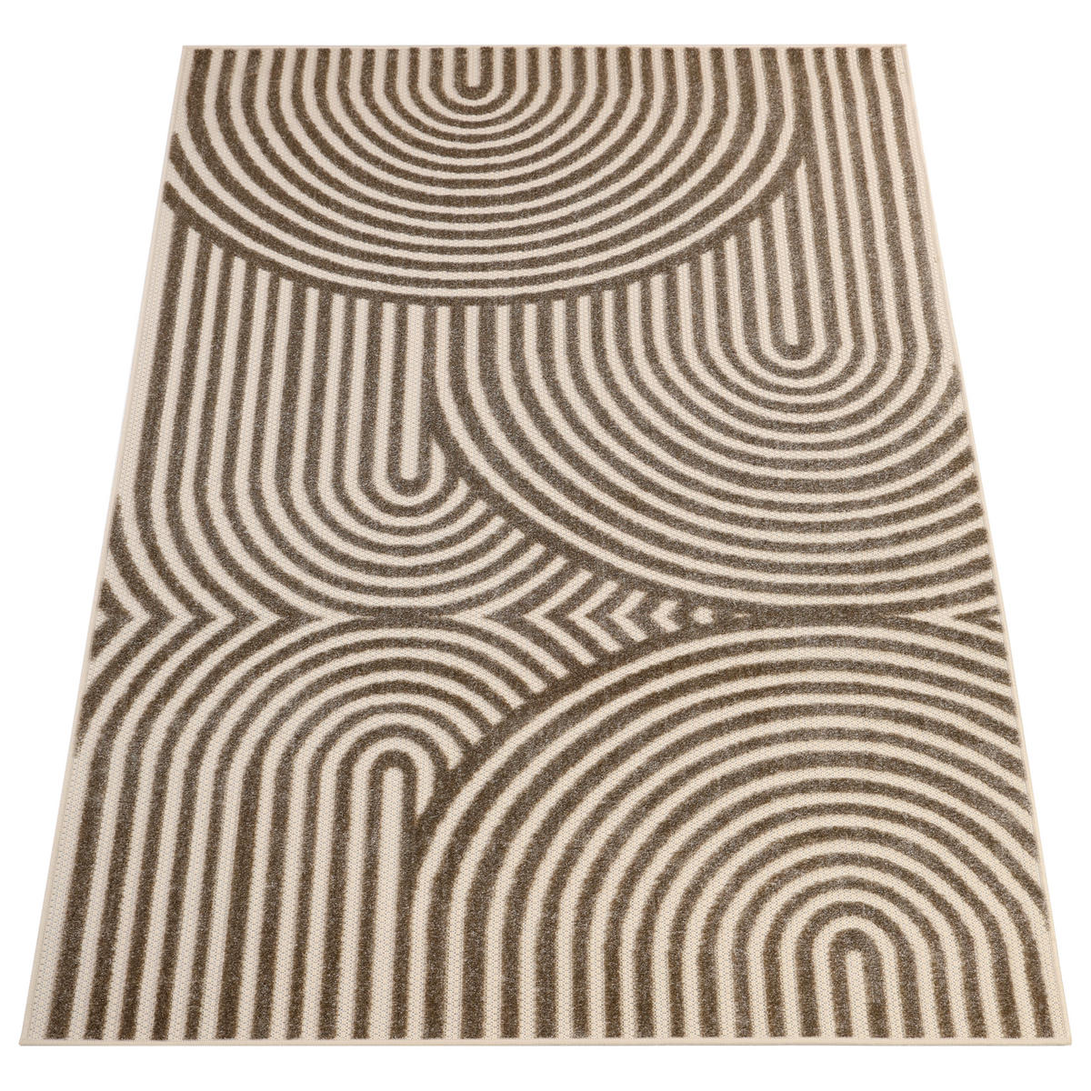 TEPPICH PATIO CREME 90/150 cm - Creme, Textil (90/150cm) - Tapiso