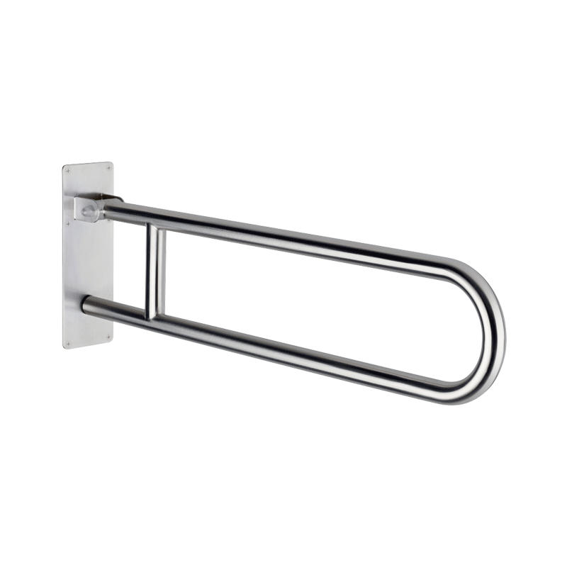 STÜTZGRIFF Basic Ø32 L850 mm Edelstahl seidenmatt - Chromfarben, Metall (31/11/86.5cm) - Delabie