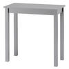 SCHREIBTISCH Massivholz 38/75/75 cm - Grau, Holz (38/75/75cm) - hagge home