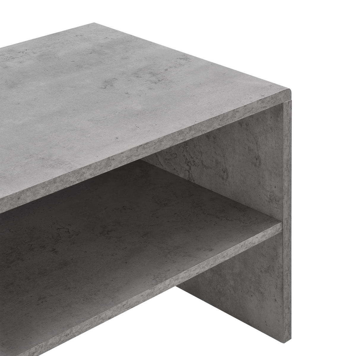 COUCHTISCH Trier 40/100/40 - Grau, Holzwerkstoff (100/40/40cm) - [en.casa]