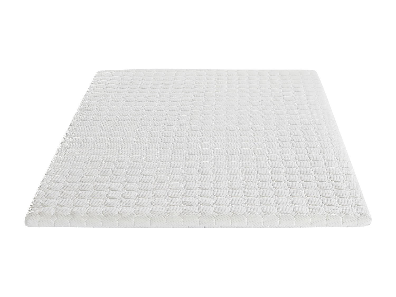 TOPPER - 2 Personen - stoff - weiß Rama - Weiß, Textil (180/200cm) - Vente-Unique