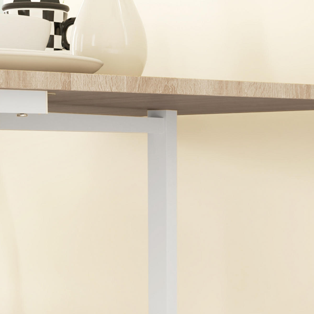 ESSTISCH Eichefarben 120.0/80.0/73.0cm - Eichefarben, Holzwerkstoff (120/80/73cm)