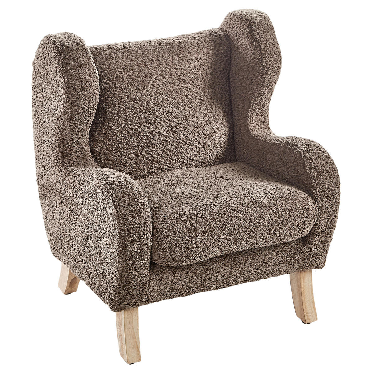 KINDERSESSEL Braun Farum - Braun, Textil (45/55/41cm) - Beliani