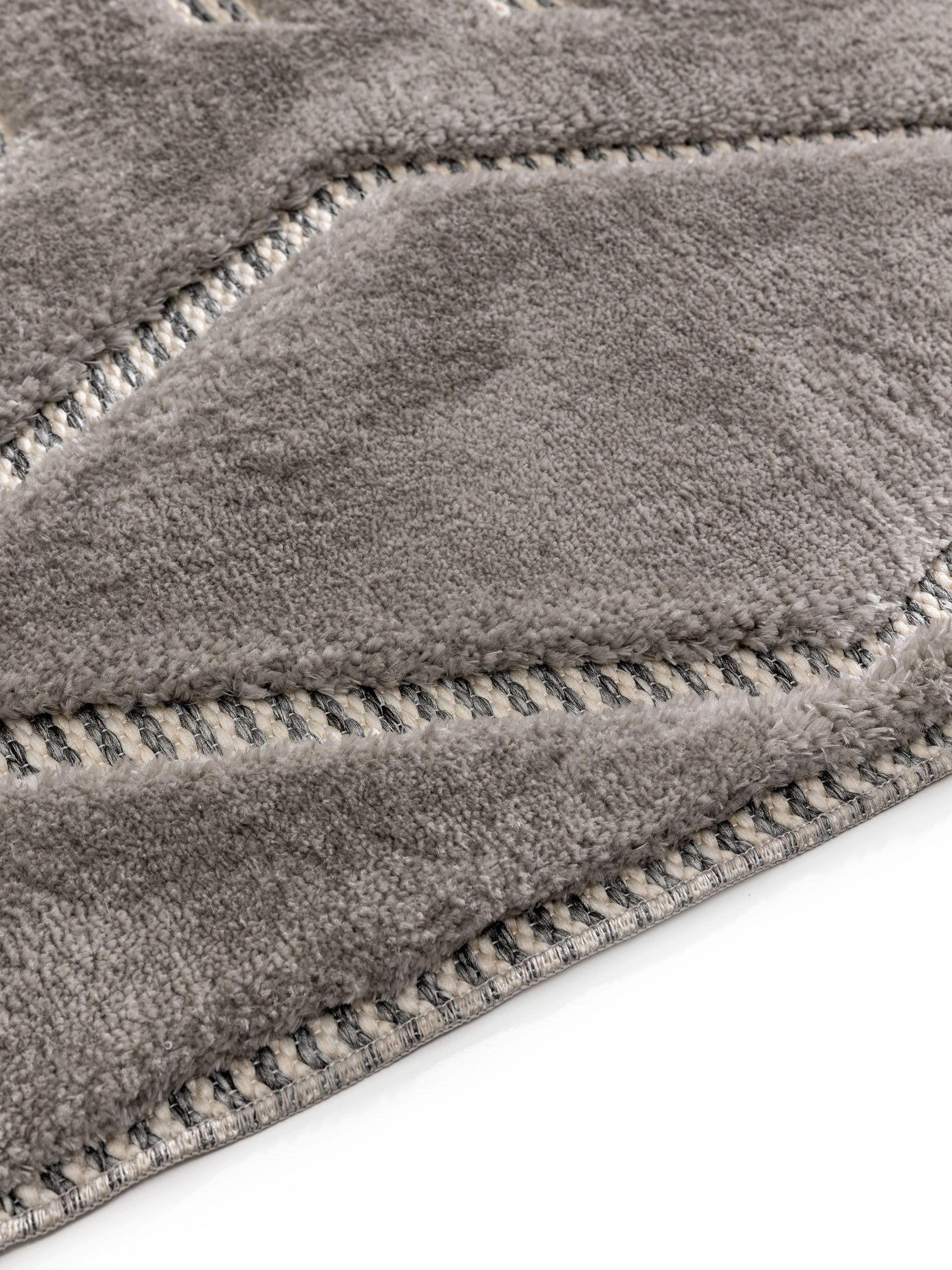 TEPPICH Elanie 250/350 cm - Grau, Kunststoff (250/350cm) - benuta Pop