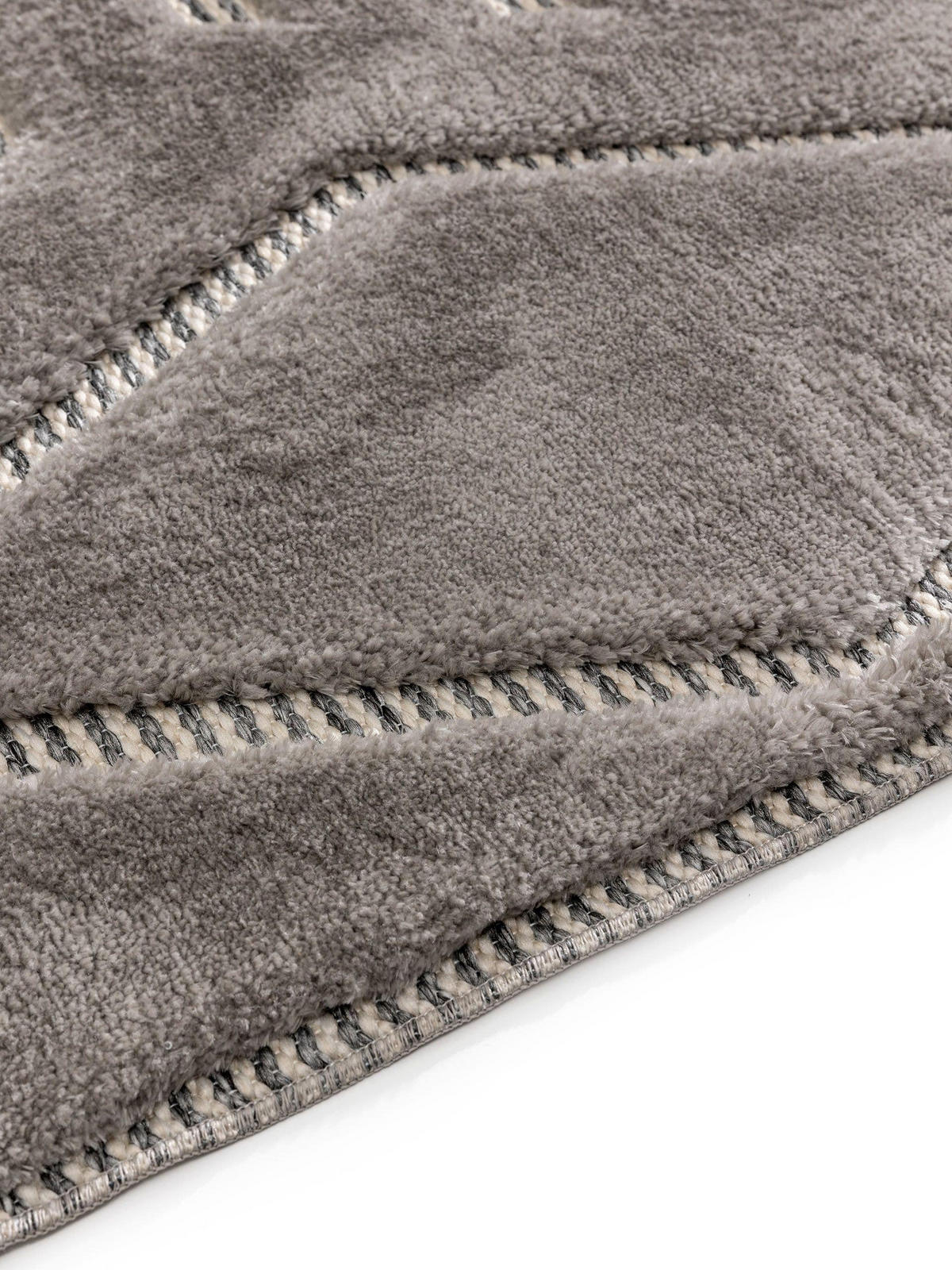 TEPPICH Elanie 250/350 cm - Grau, Kunststoff (250/350cm) - benuta Pop
