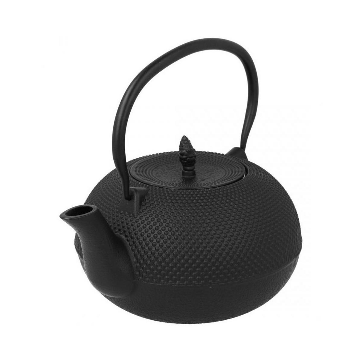 TEEKANNE Schwarz 12.5/12.5/20 cm 48808 - Schwarz, Metall (1.8L) - Brunbeste