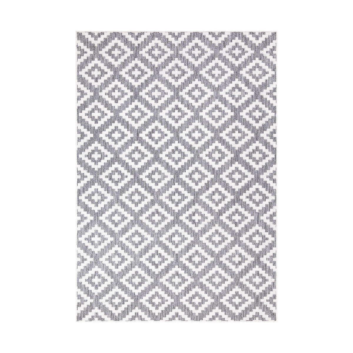 OUTDOOR-TEPPICH Sun 461 Grau 120x170 cm - Grau, Textil (120/170cm) - carpet city