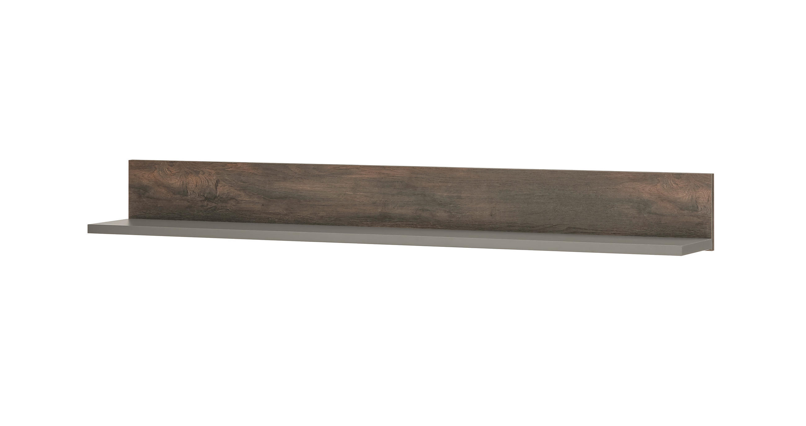 Livojo Wandboard Graubraun 152x17x20 cm