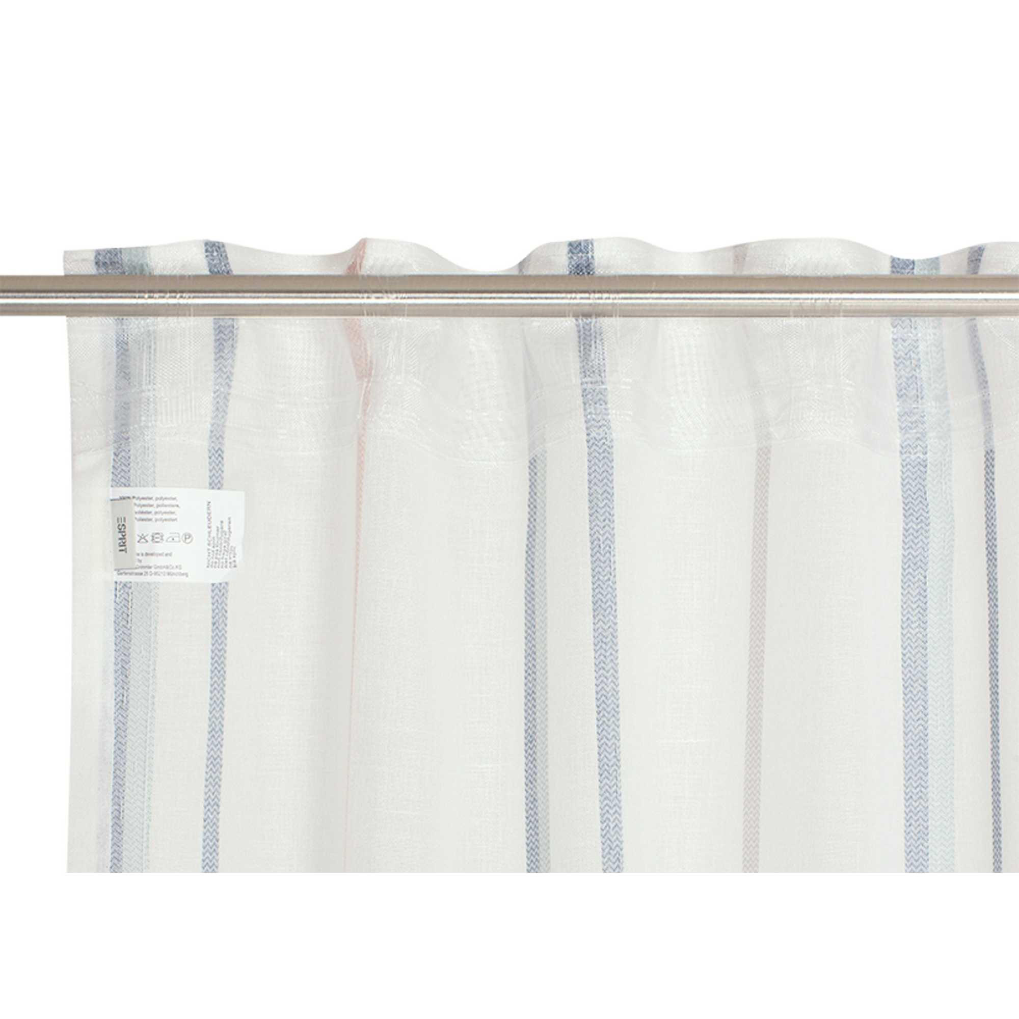 HALBTRANSPARENTER SCHLAUFENVORHANG TOMMY - Multicolor, Textil (130/0.5/250cm) - Esprit