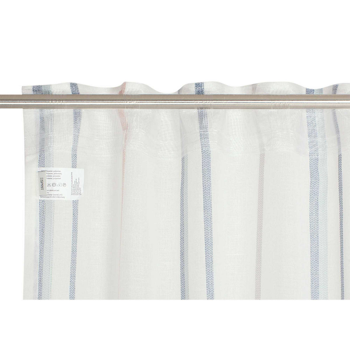HALBTRANSPARENTER SCHLAUFENVORHANG TOMMY - Multicolor, Textil (130/0.5/250cm) - Esprit