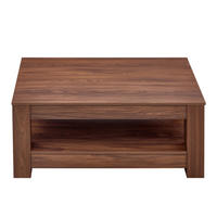 COUCHTISCH Walnuss 100/50/45 cm - Walnussfarben, Holzwerkstoff (50/100/45cm) - PANGIVO