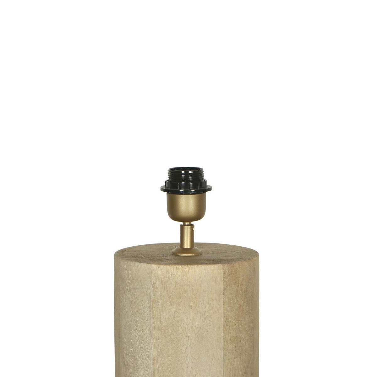 STEHLAMPE Elaine Beige 20/20/130cm - Beige, Holz (20/20/130cm) - PTMD Collection