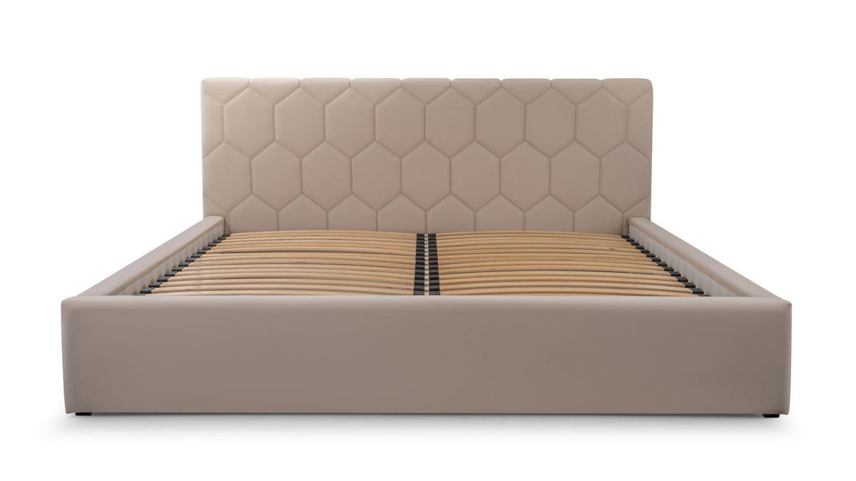 POLSTERBETT Bett 02 - 160x200 - Mint - Mintgrün, Holz/Textil (160/200cm) - Möblo