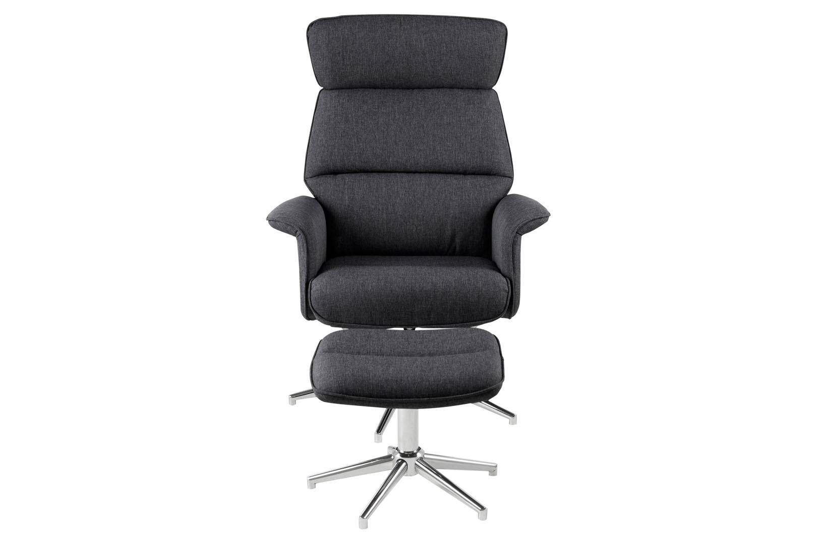 SESSEL dunkelgrau - Grau, Holzwerkstoff (74/110/111cm) - ebuy24