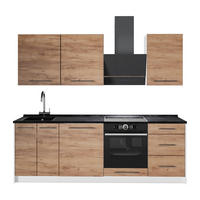 CHICINETĂ Fame-Line, Stejar auriu/Alb, 230 cm, AP Antracit - stejar miere/alb, compozit lemnos (230/206.8/60cm) - Vicco