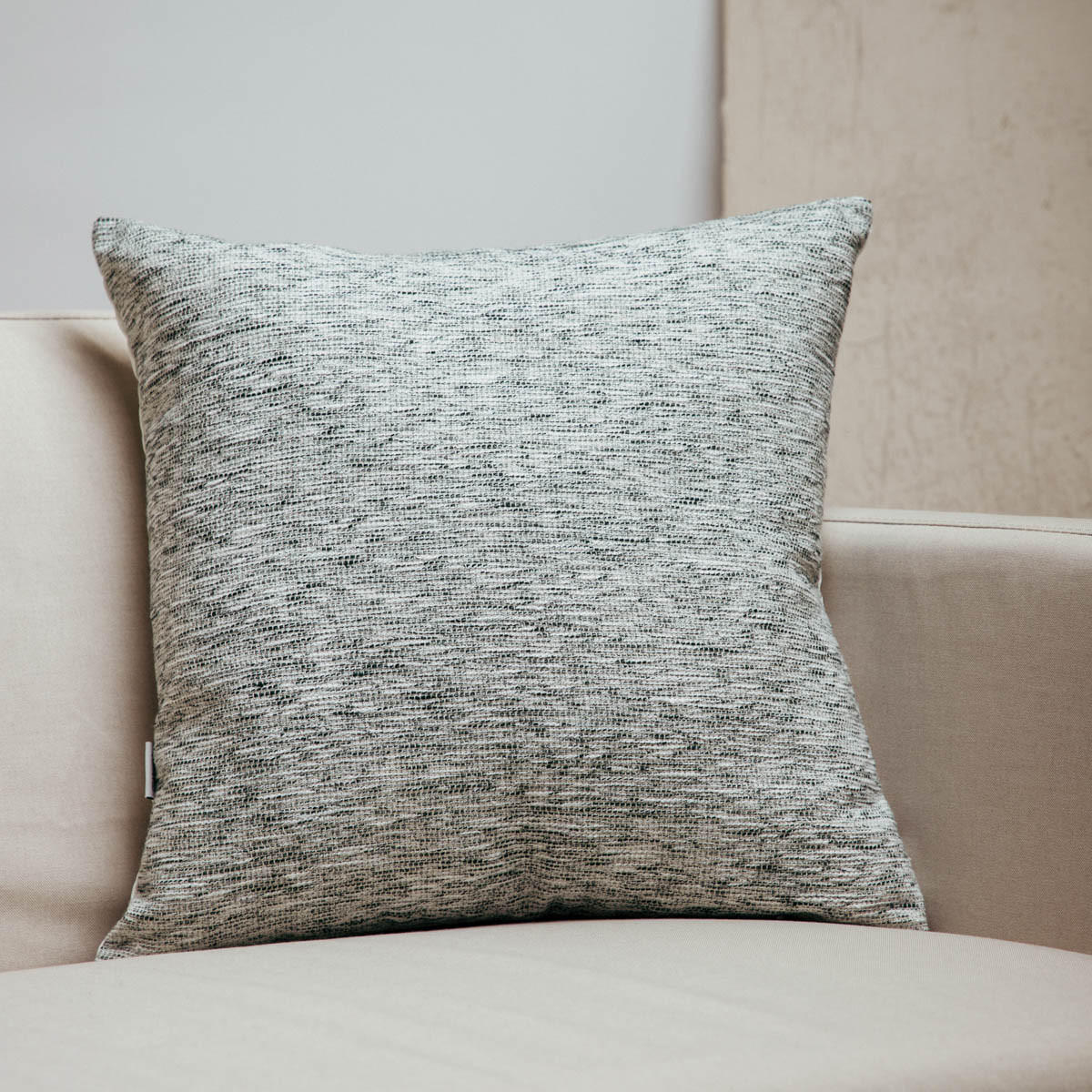 KOPFKISSENBEZUG Isabel grün 45/45 cm - Grün, Textil (45/45cm) - Homla